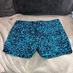 LOFT Patterned Shorts, Size 10